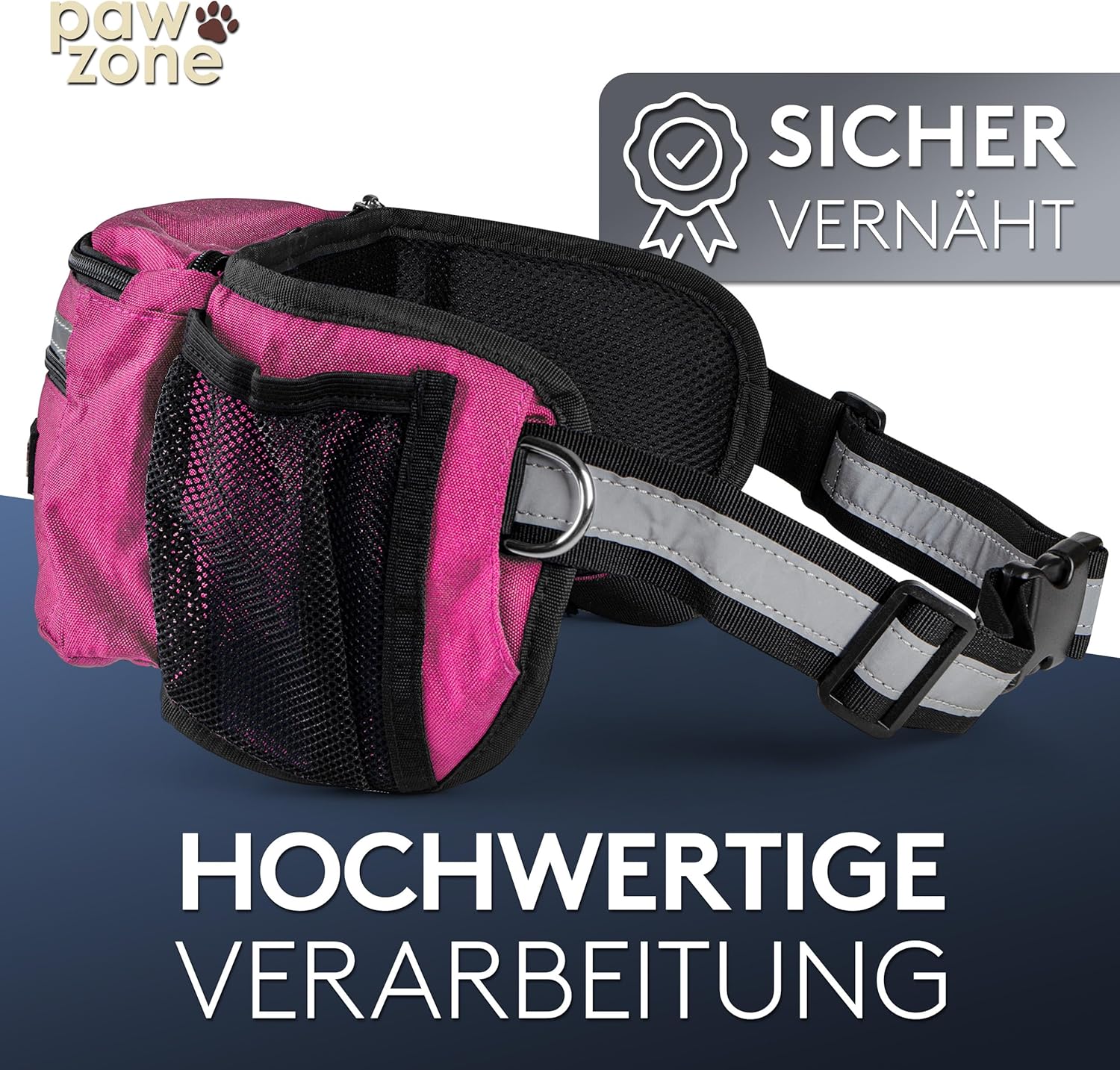 PAWZONE Futterbeutel für Hunde