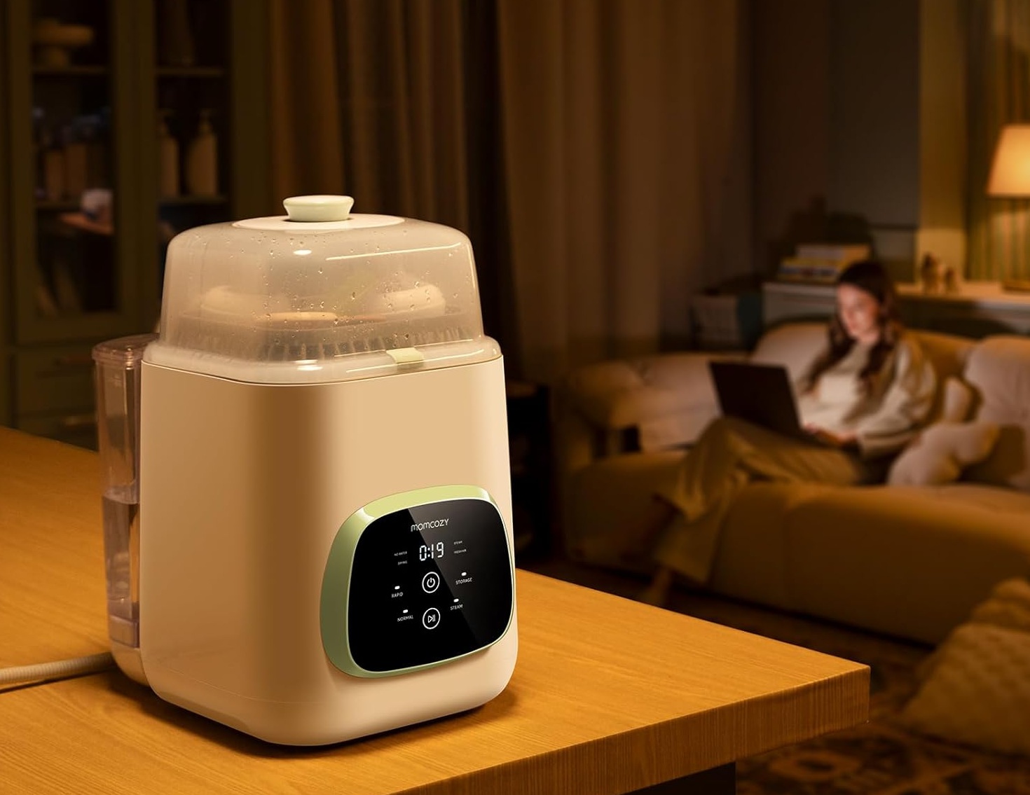 Momcozy KleanPal Pro All-in-One Flaschenreiniger – Perfekt für stressfreie Babyhygiene