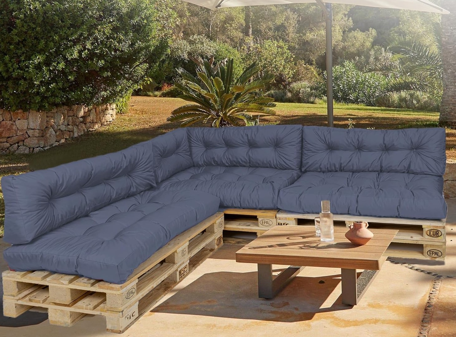 TexDeko® Garden Palettenkissen – Warum dieses Premium Sitzkissen deine Outdoor-Lounge aufwertet