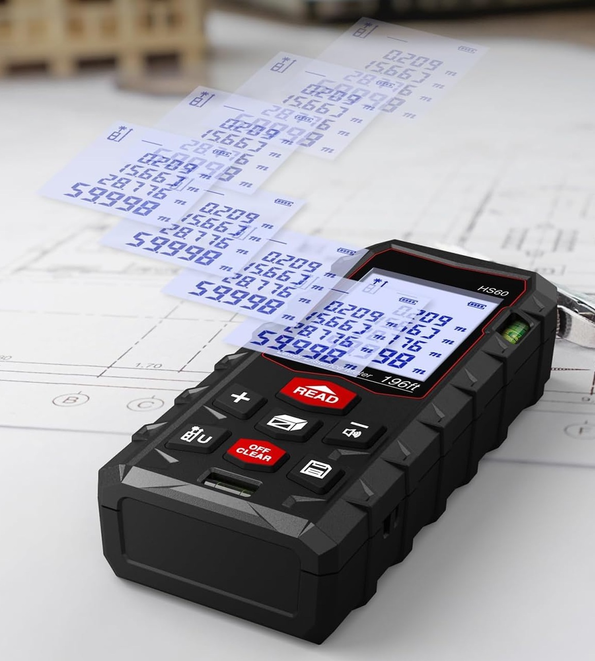 Laser Entfernungsmesser Messgerät für Räume