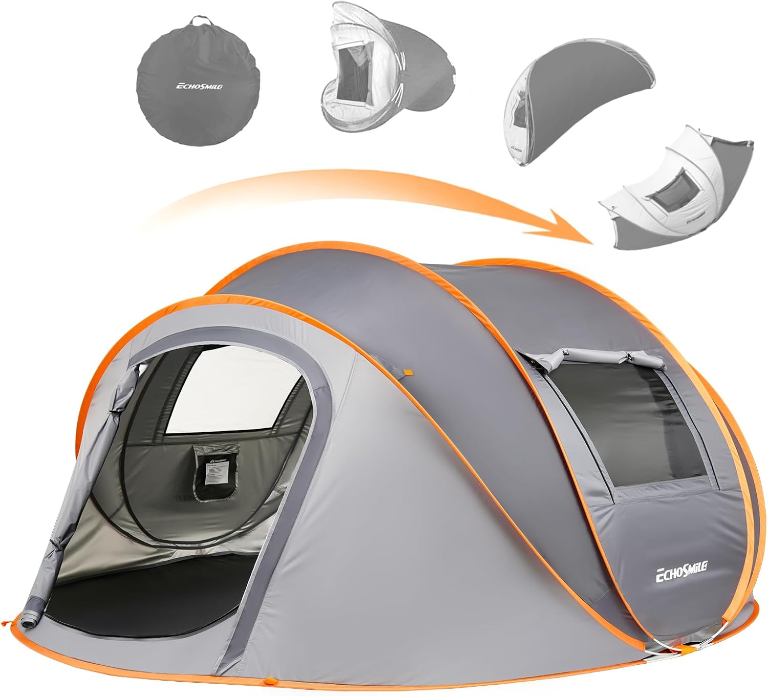 EchoSmile Pop up Zelt 4-8 Personen