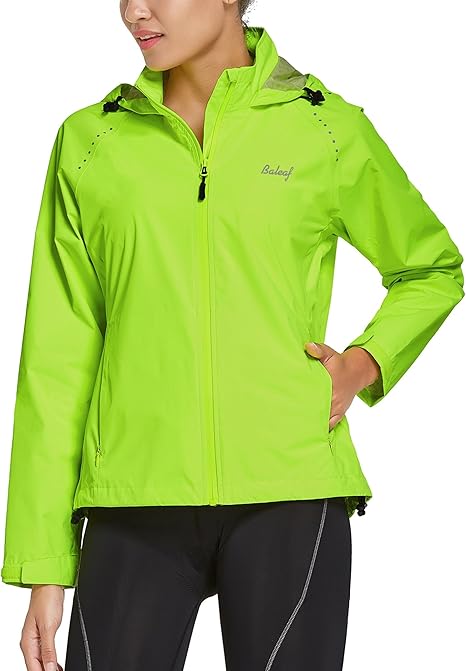 baleaf Fahrradjacke Damen Regenjacke Wasserdicht