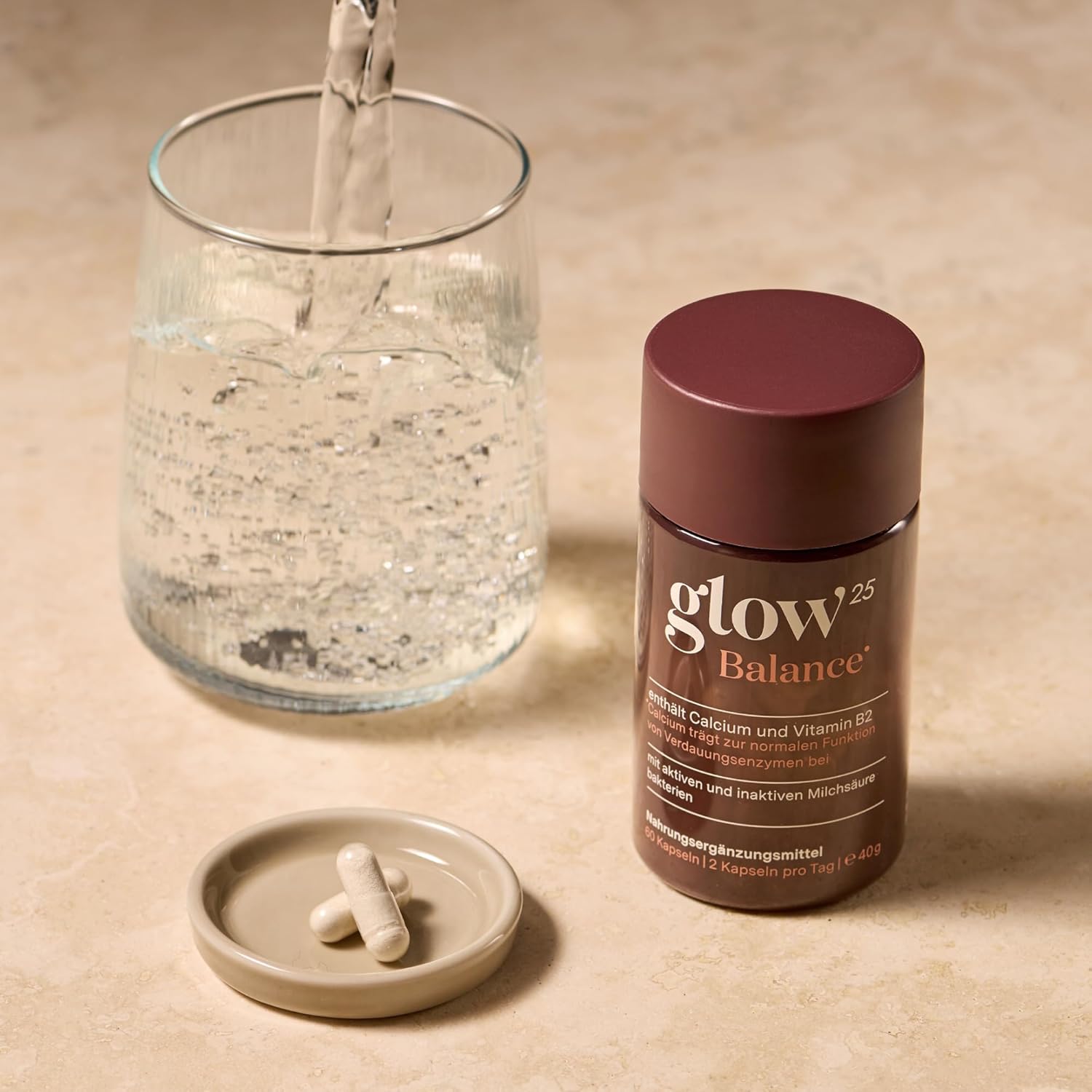 Glow25® Balance [30 Portionen] – mit Milchsäurebakterien, Kiwifruchtpulver
