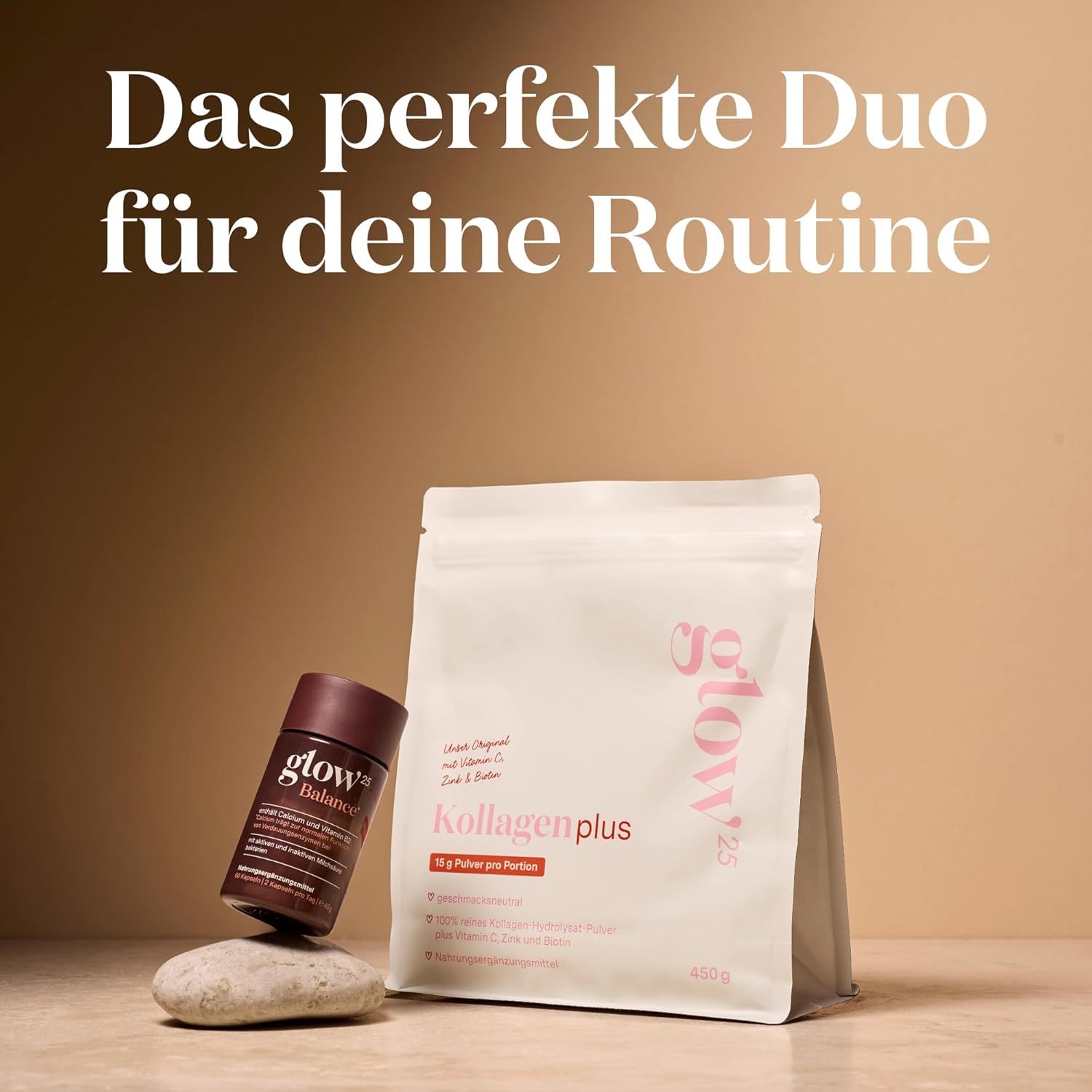 Glow25® Balance [30 Portionen] – mit Milchsäurebakterien, Kiwifruchtpulver