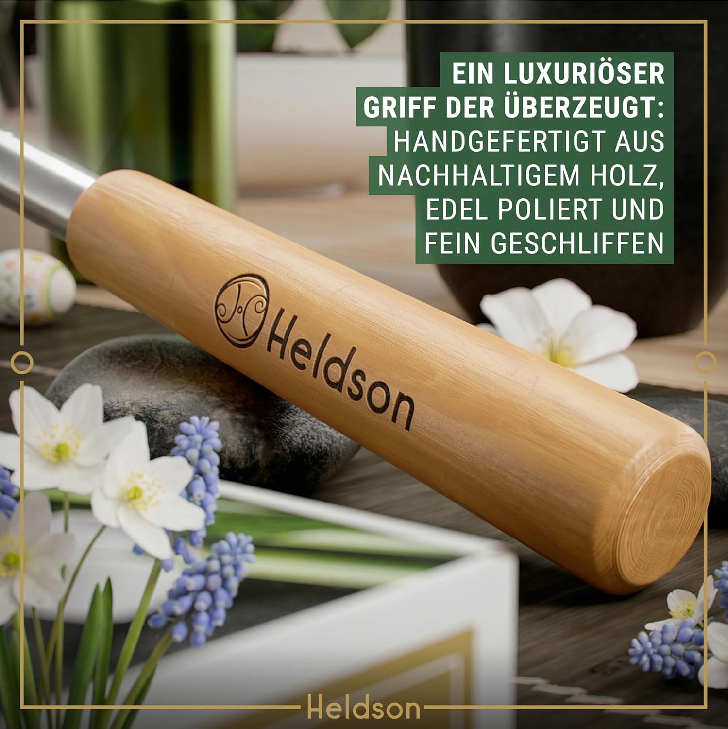 HELDSON® Rückenkratzer Holz