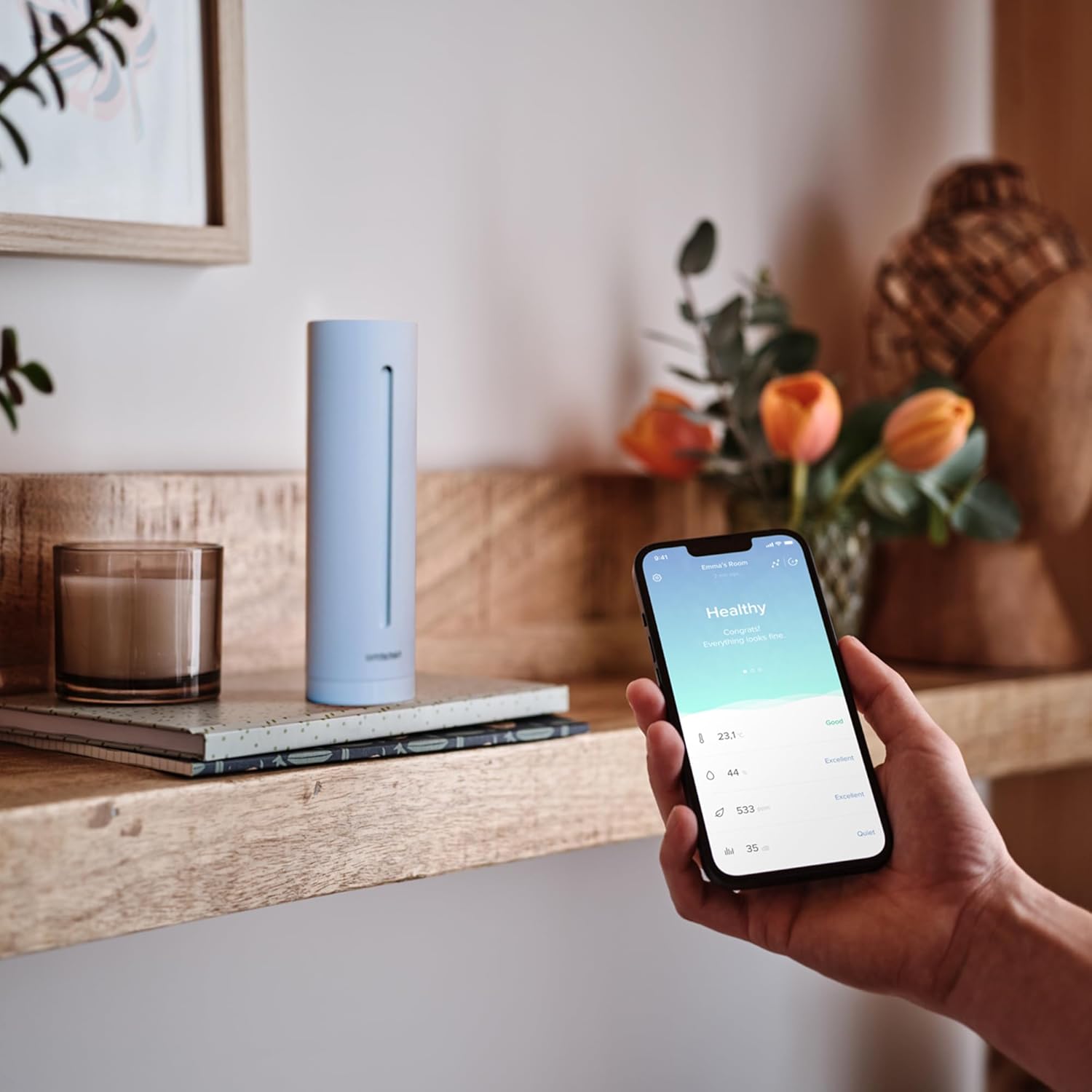 Netatmo Smarter Raumluftsensor für Innenräume