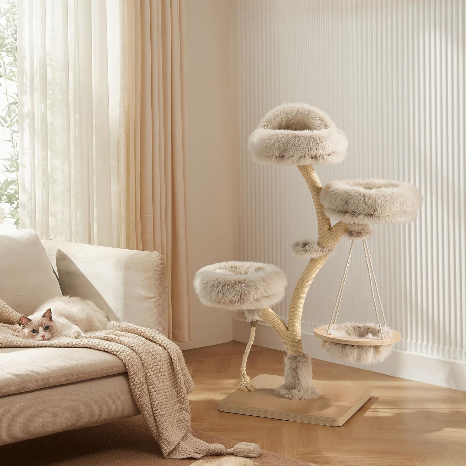 Fudajo Designer Kratzbaum in Zweigdesign