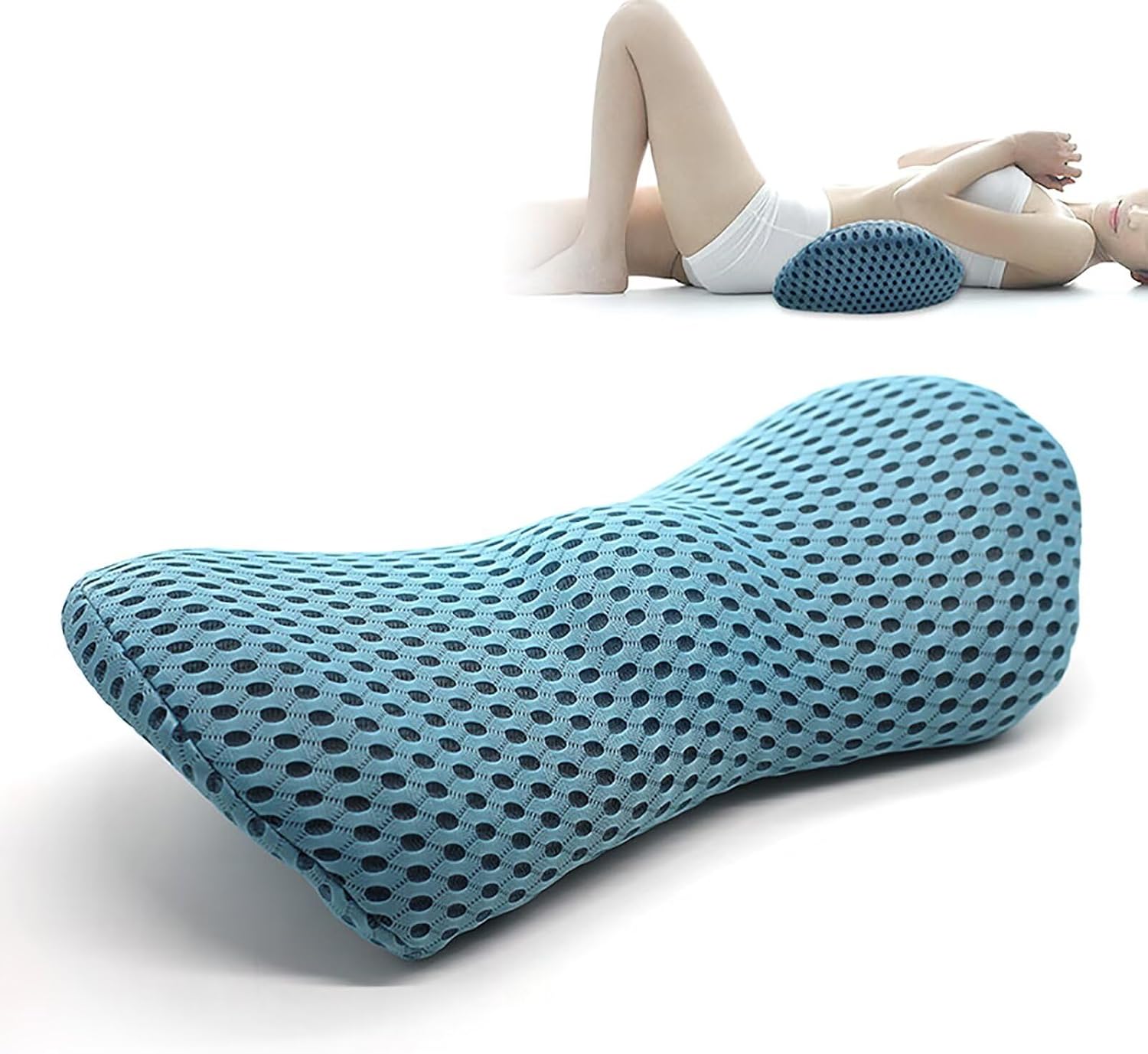 Lendenwirbelkissen, Ergonomisches Rückenkissen, Memory Foam Lendenkissen