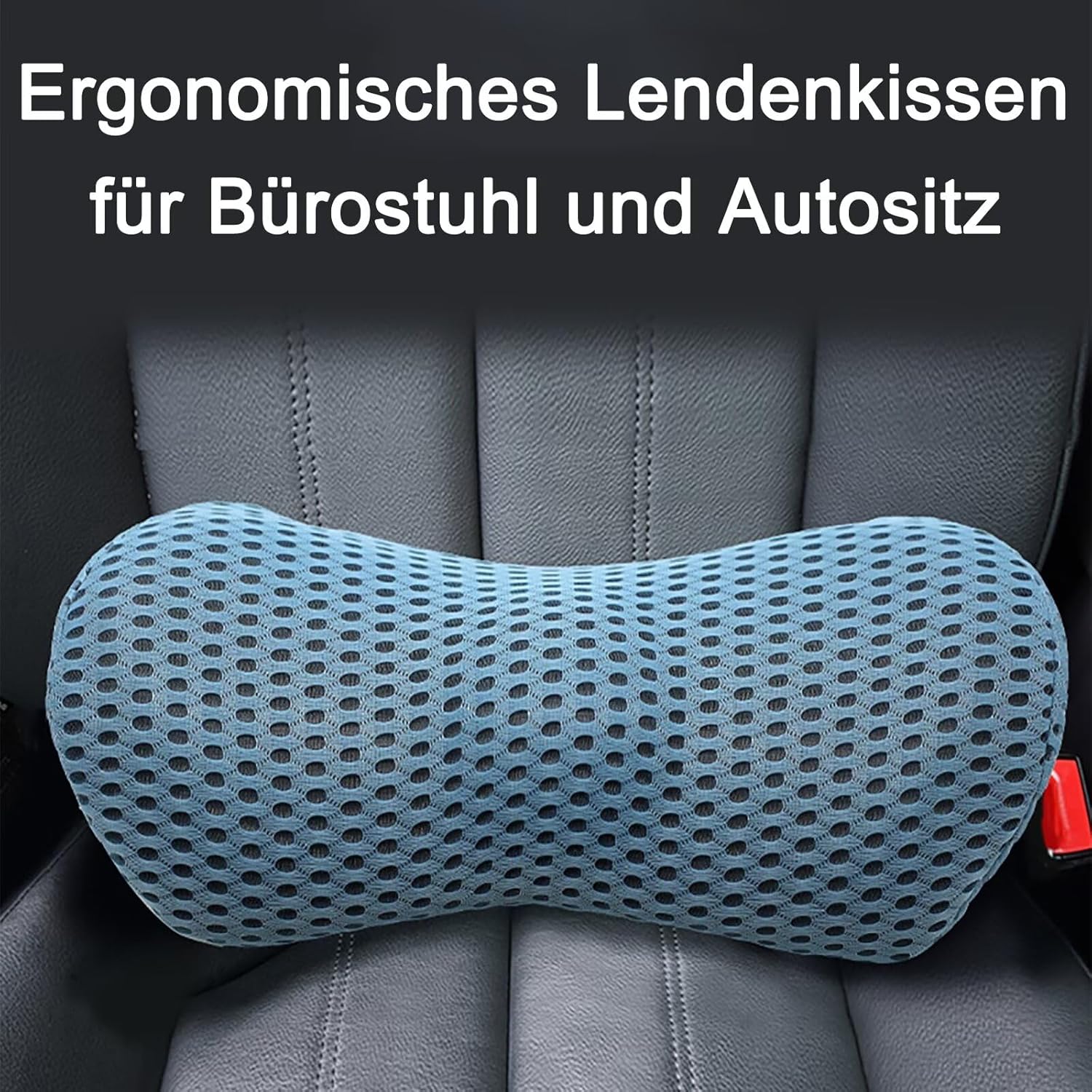 Lendenwirbelkissen, Ergonomisches Rückenkissen, Memory Foam Lendenkissen