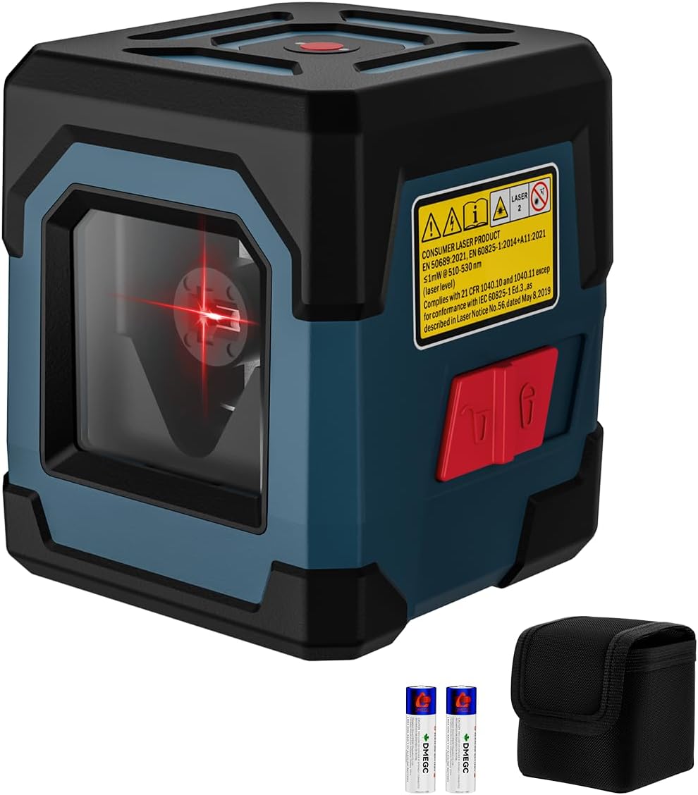 Laser Wasserwaage, RockSeed Kreuzlinienlaser mit Selbstnivellierung