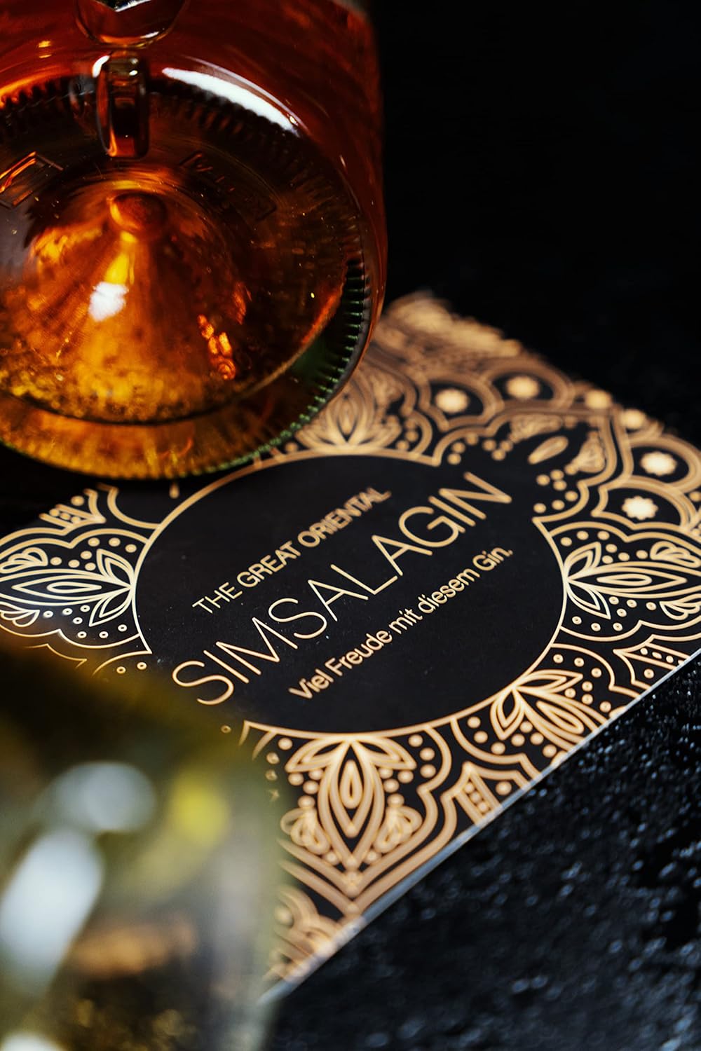 Michi Palma | The Great Oriental Golden-Cardamom-Saffron (1 x 0.5 l) | Premium Spirituose auf Gin-Basis