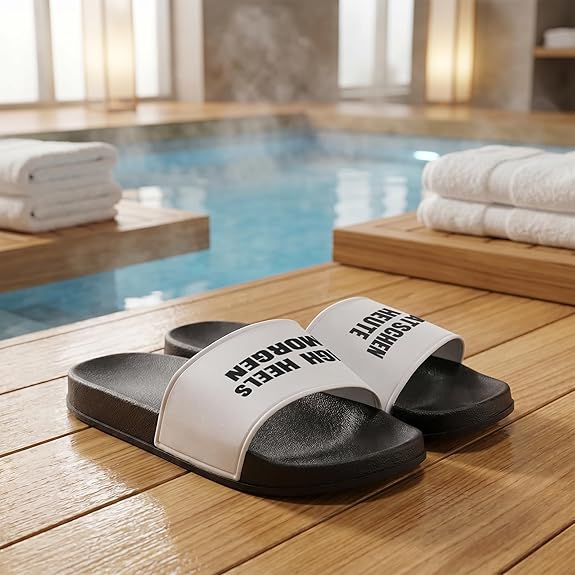 Lustige Badelatschen für Frauen – Damen Sommer Urlaub Geschenk & Party-Gadget