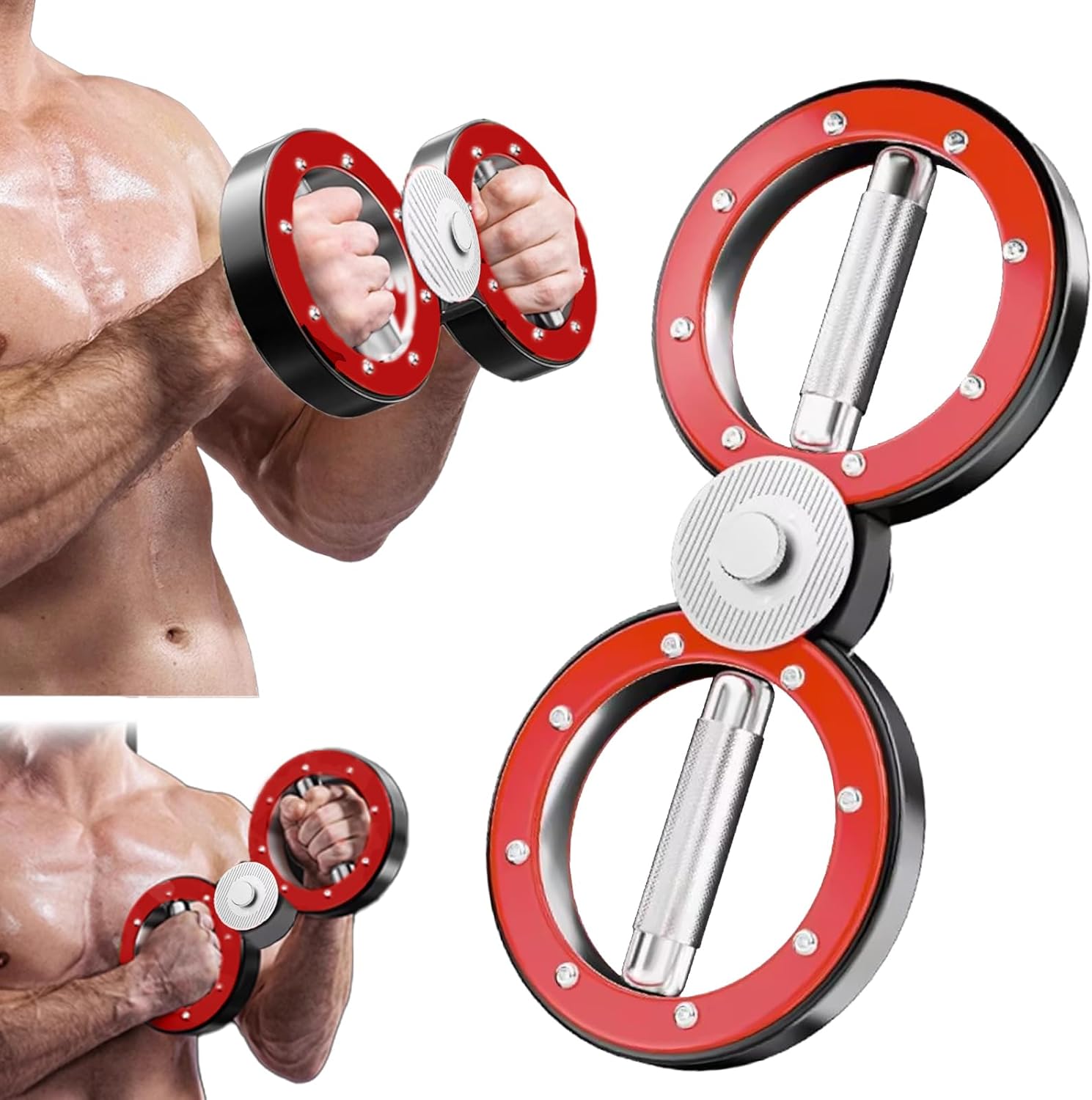 Armtrainingsrad | Handtrainer und Unterarmtrainer | Verstellbarer Armtrainer für Handgelenk, Schulter & Brust